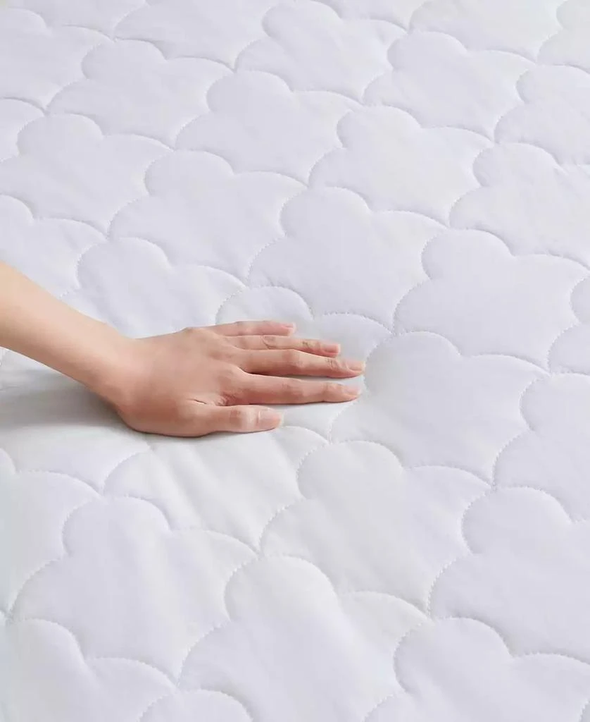 Madison Park All Natural Cotton Percale Quilted Mattress Pad 10