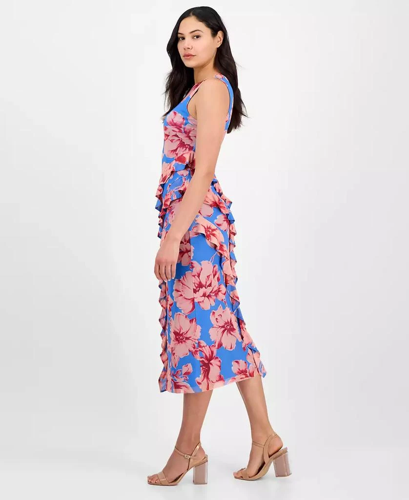 RACHEL Rachel Roy Women's Isca Ruffled Sleeveless Midi Dress 3