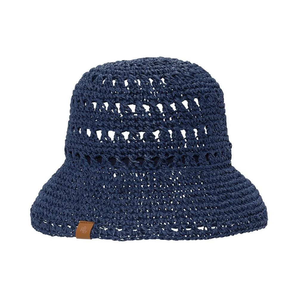 Lauren Ralph Lauren Paper Straw Crochet Bucket Hat Hats Free