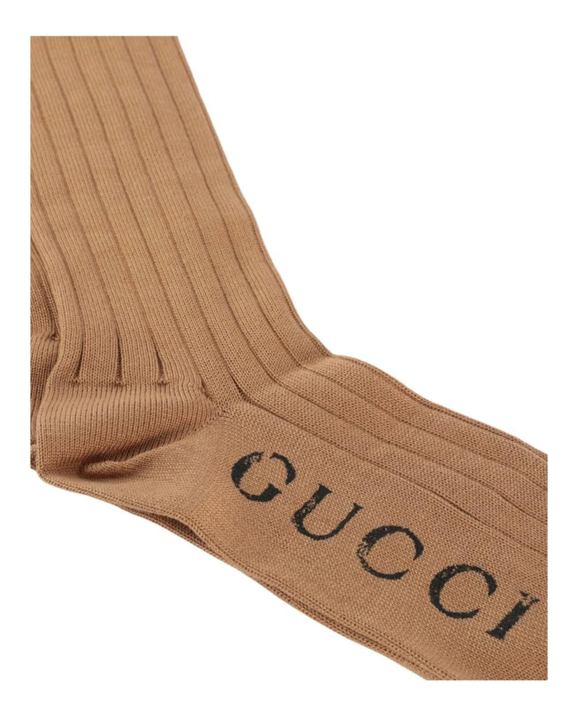Gucci Logo Knee-High Socks 3