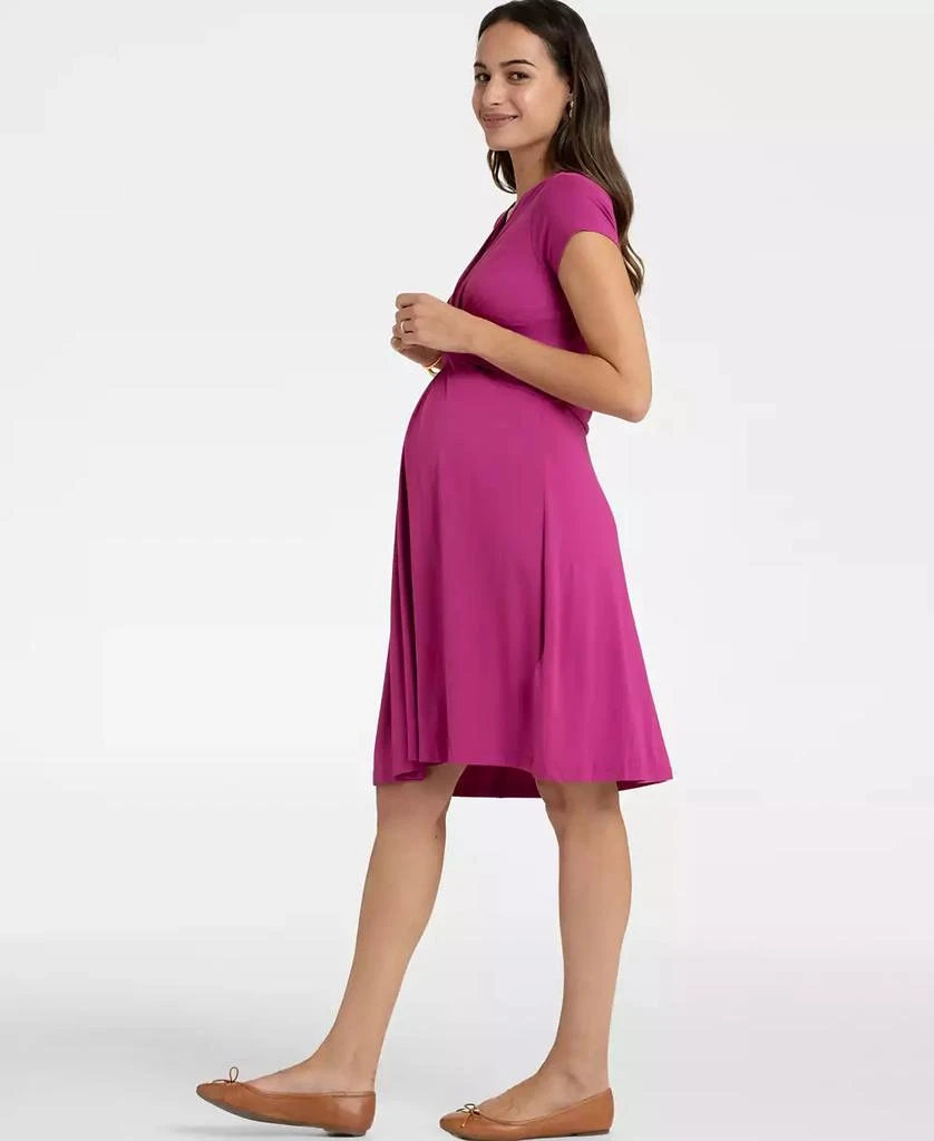 Seraphine Women's Knot Front Maternity Dress 3
