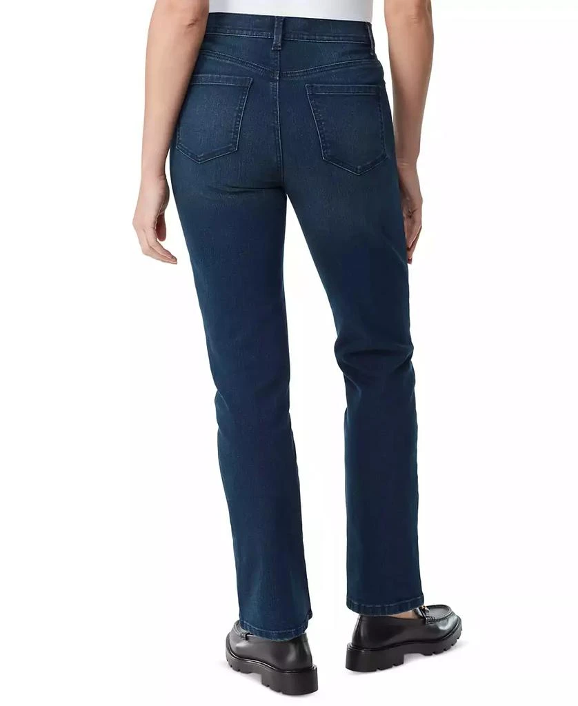Gloria Vanderbilt Women's Amanda High-Rise Straight-Leg Jeans 2