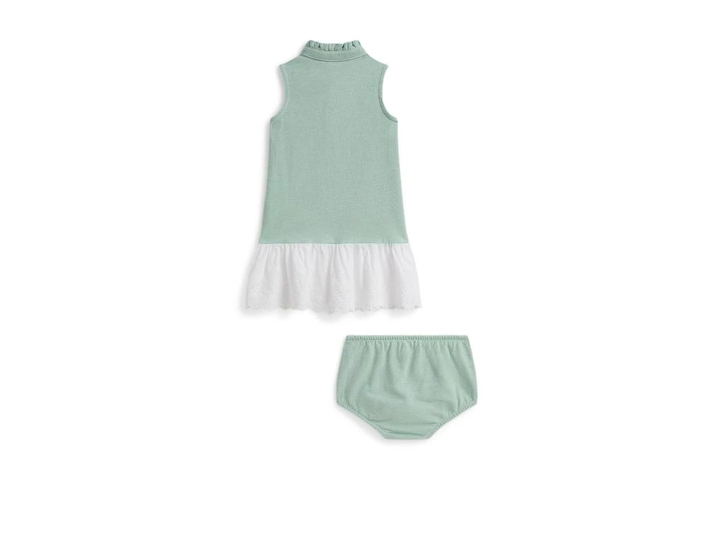 Ralph Lauren Eyelet Cotton Mesh Dress 
Bloomer (Infant) 2