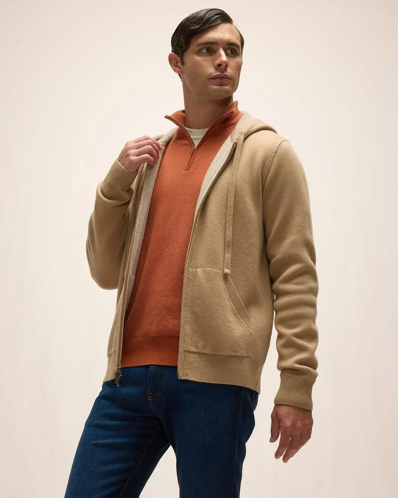 Neiman Marcus Men's Cashmere Full-Zip Hoodie 2