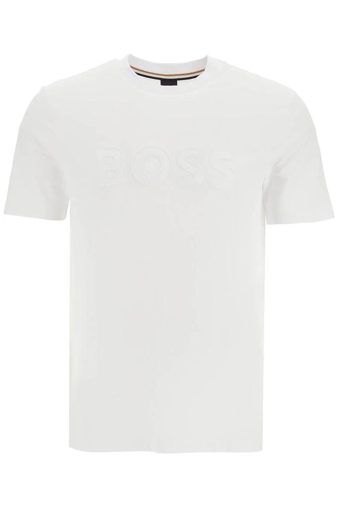Hugo Boss T-shirt With Patch Logo Design 1