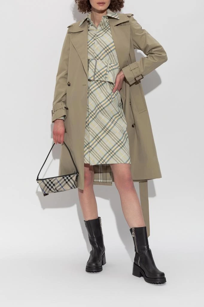Linen dress with wide belt  On Sale Now with Up to 60% Off | Discover  Exclusive Deals & Savings at BeyondStyle  Authentic Burberry women|dresses  with Limited-Time Discounts, Free Shipping, and