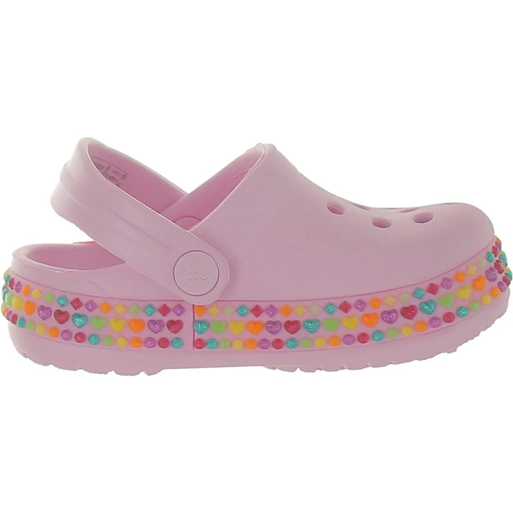 Crocs Crocs Girls CROCBAND GEM BAND Toddler Slip On Sport Sandals 2