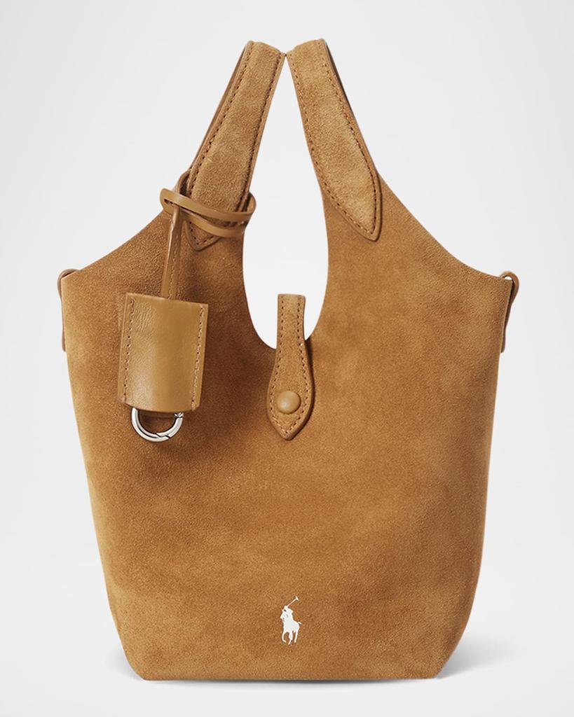 Ralph Lauren Polo Play Suede Small Crossbody Bag