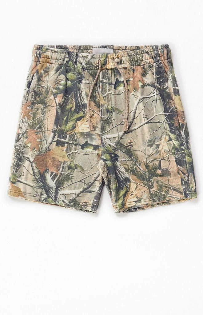 PacSun Camo Fleece Volley Sweat Shorts 1