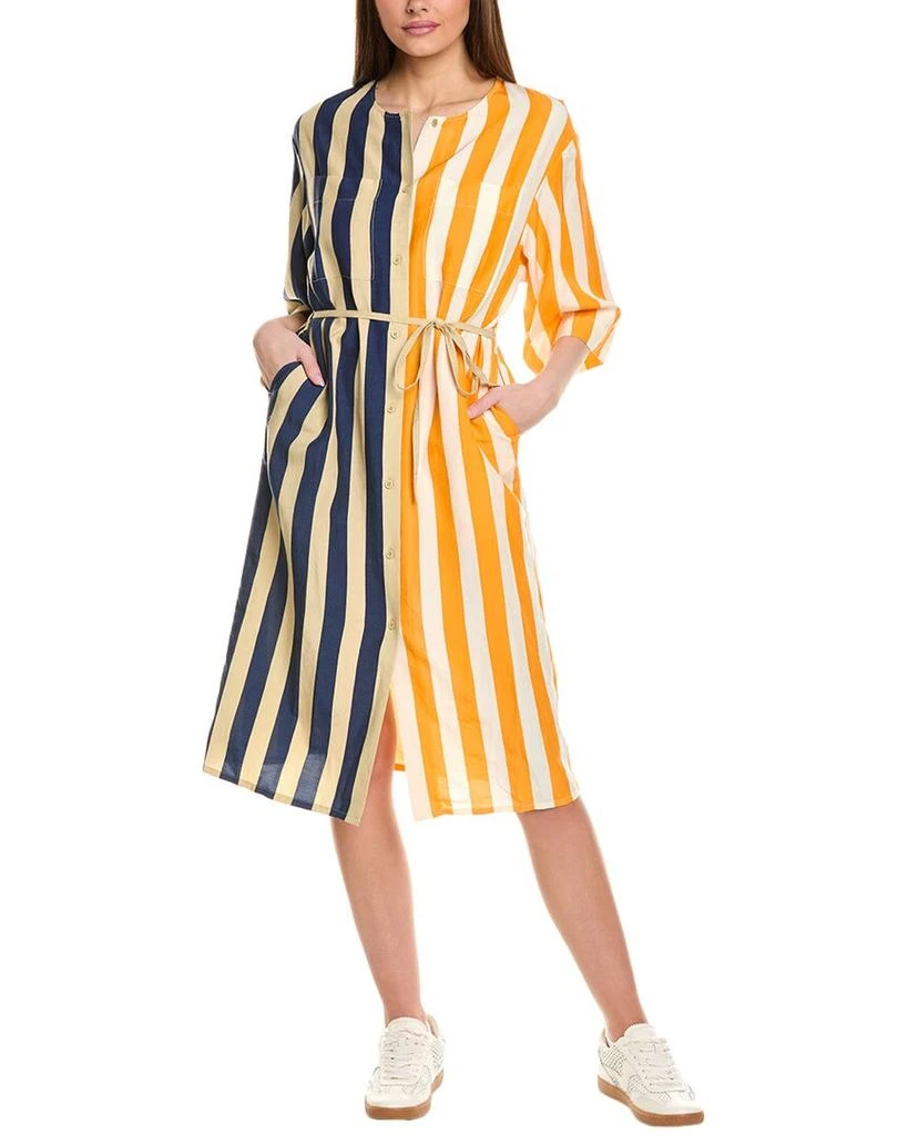 marimekko Markkinat Merirosvo Linen-Blend Maxi Dress 1