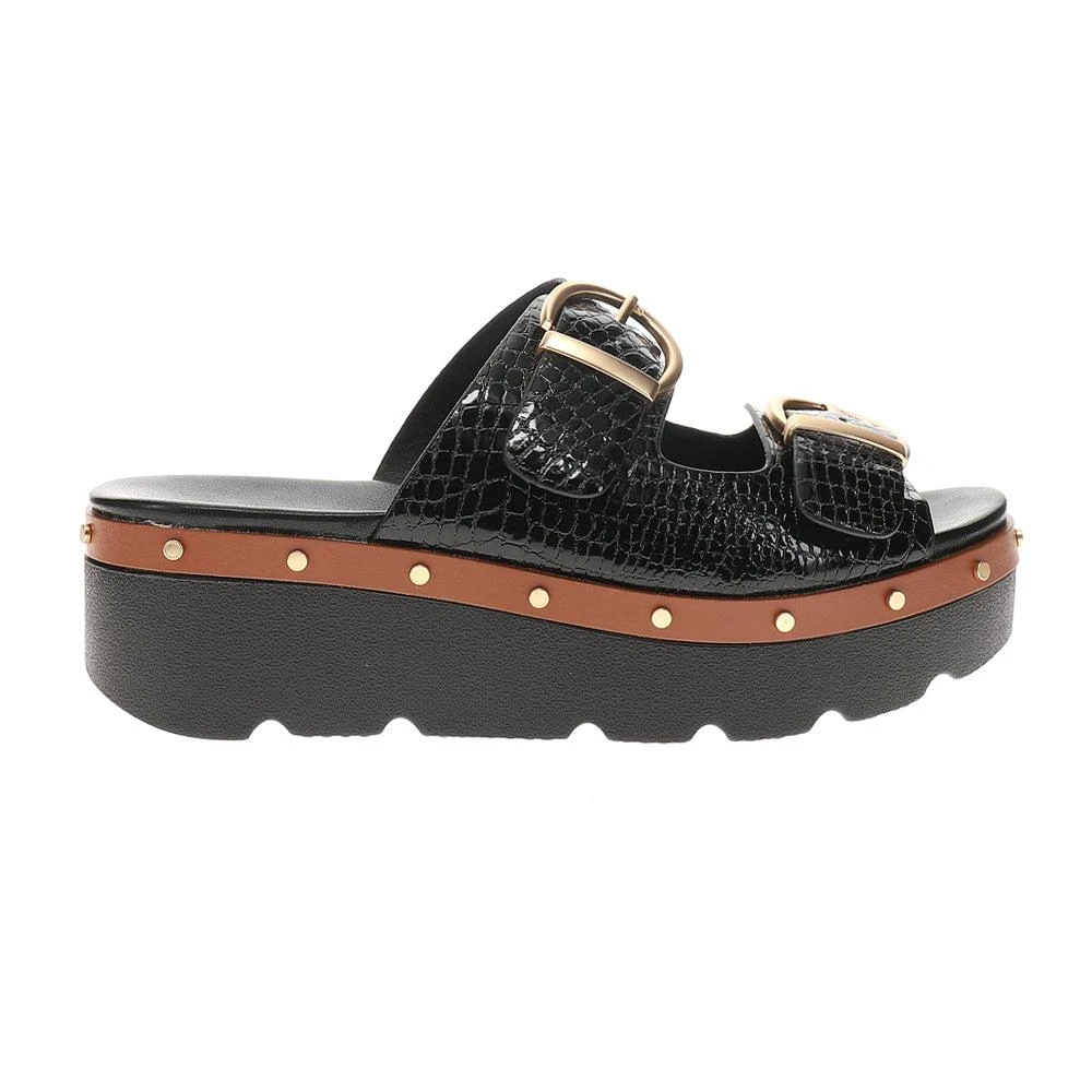 Chinese Laundry Surfs Up Croc Platform Slide Sandal 1