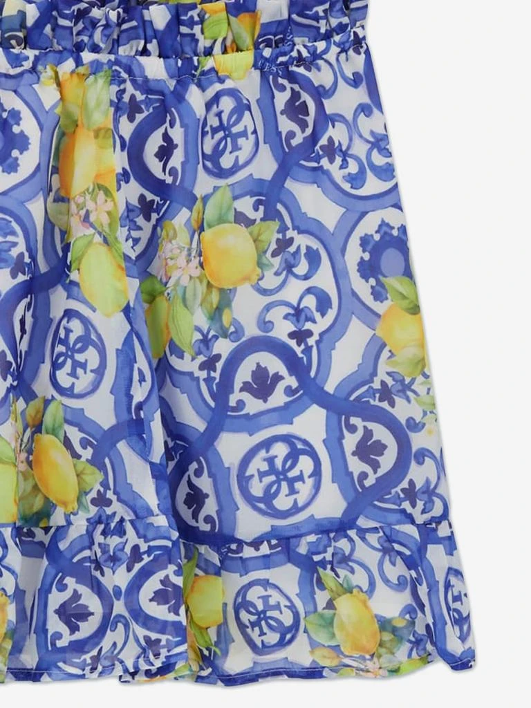 GUESS Guess Girls Amalfi Coast Chiffon Flare Skirt in Blue 3