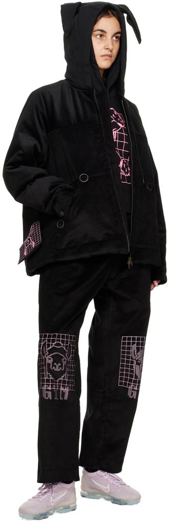 Bernhard Willhelm Black Ear Hoodie - Hoodies - Compare Prices from