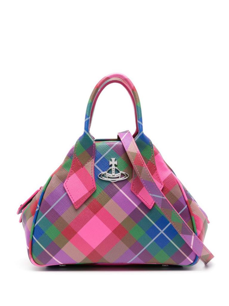【Vivienne Westwood】Sarah Medium tote Bag/関税+全国送料込み Vivienne Westwood Leather Medium Sarah Shopping Bag in Black