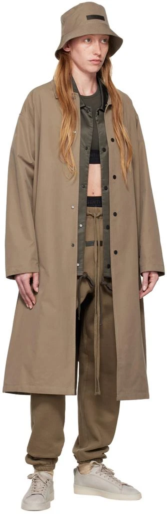 Fear of God ESSENTIALS Brown Long Coat 4