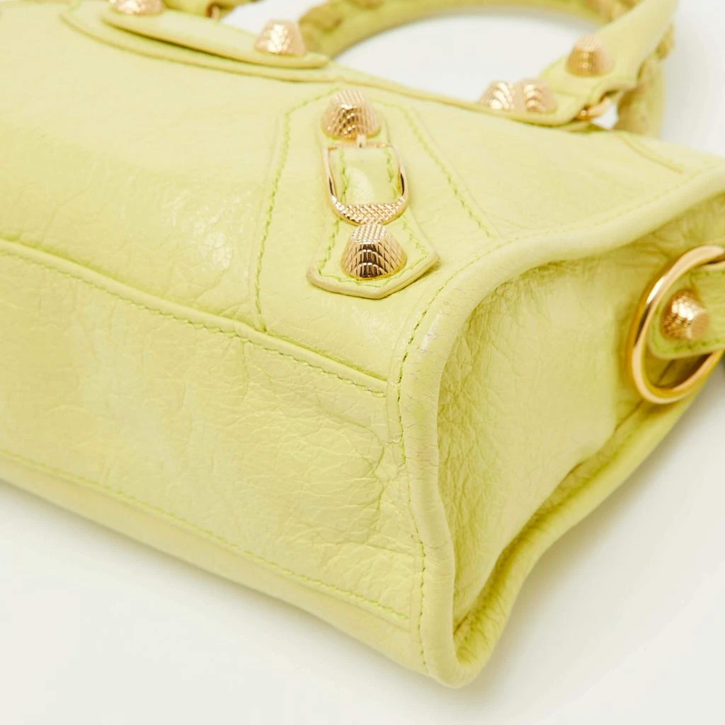 Balenciaga Balenciaga Yellow Leather Mini Classic City Bag 14