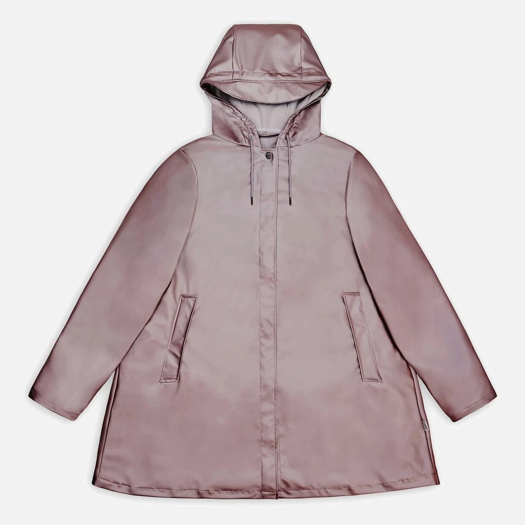 RAINS Rains A-Line W Coated Shell Jacket W3 3