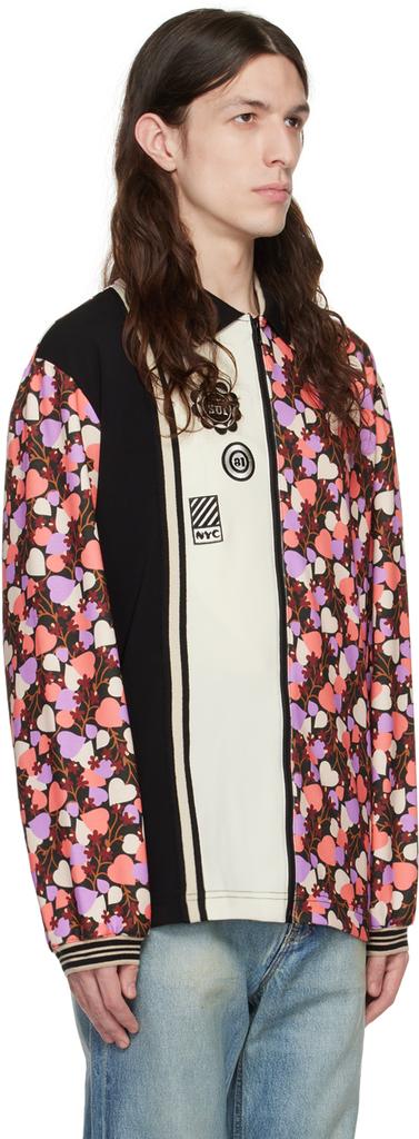 Anna Sui SSENSE Exclusive Multicolour Blooming Hearts Sweatshirt