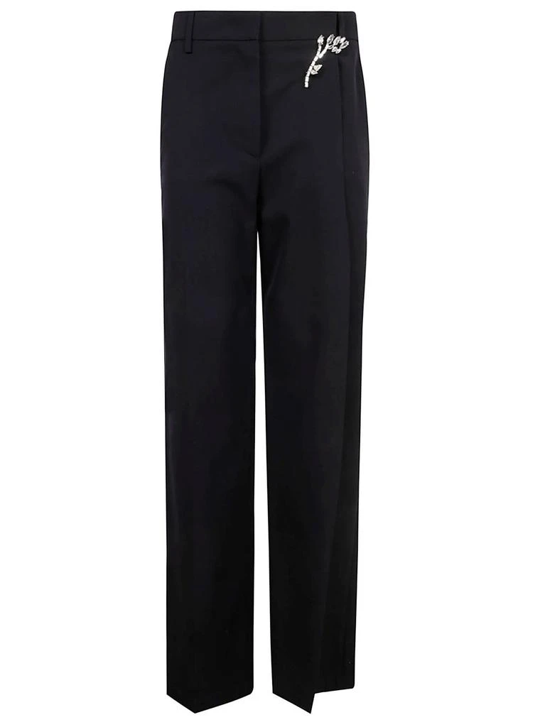Prada Prada Old-Wash Gabardine Pants 1