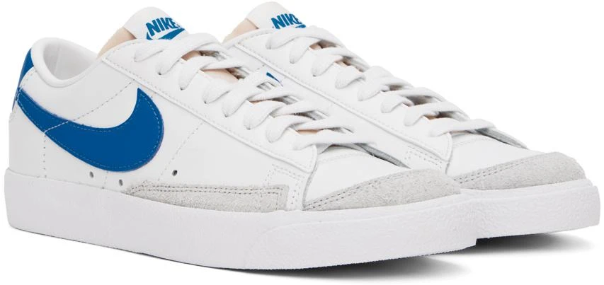 NIKE White Blazer Low '77 Vintage Sneakers 4