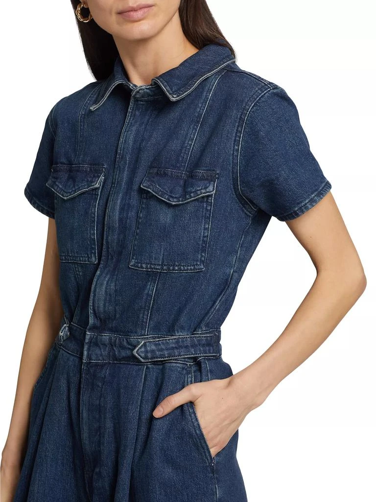 Good American Fit For Success Denim Jumpsuit 6