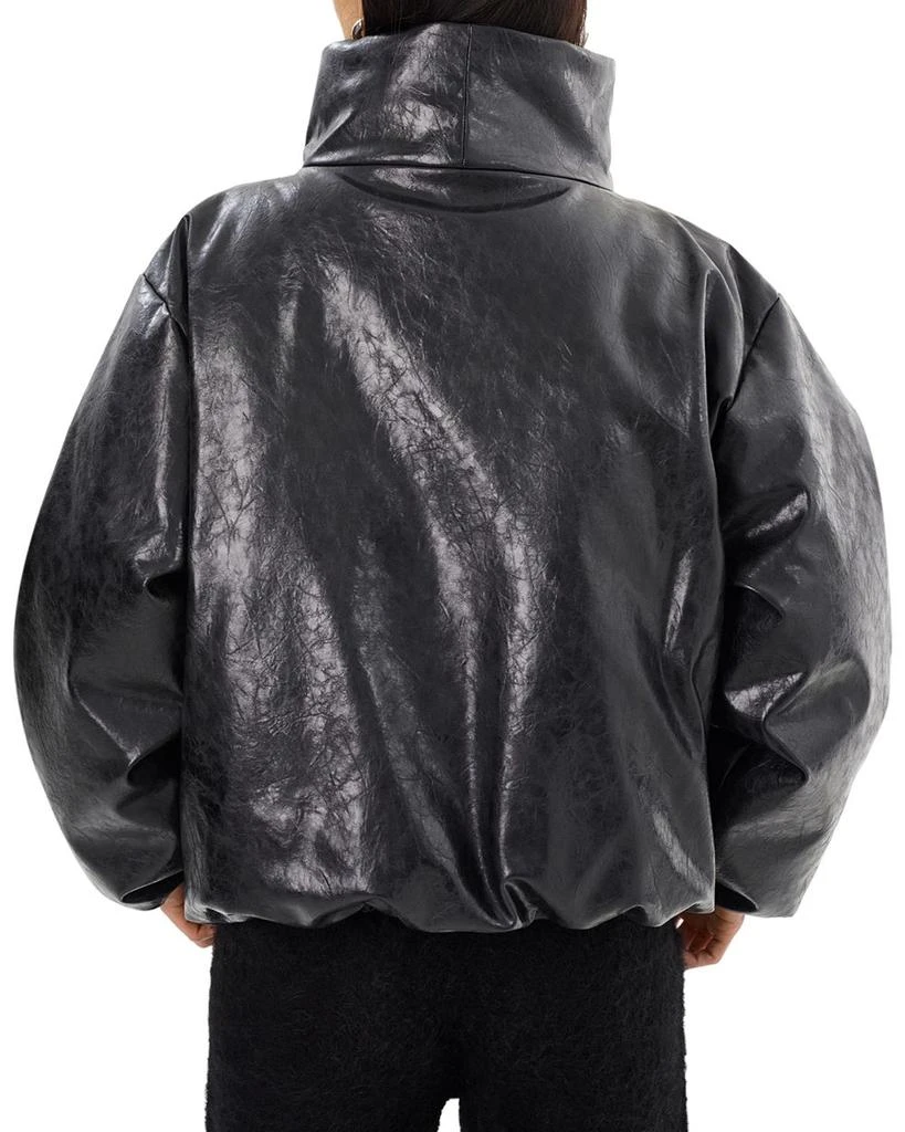 LaMarque Ronnie Asymmetric Faux Leather Jacket 3