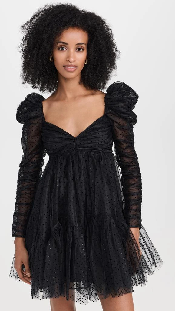 Zimmermann Tulle Ruched Mini Dress 1