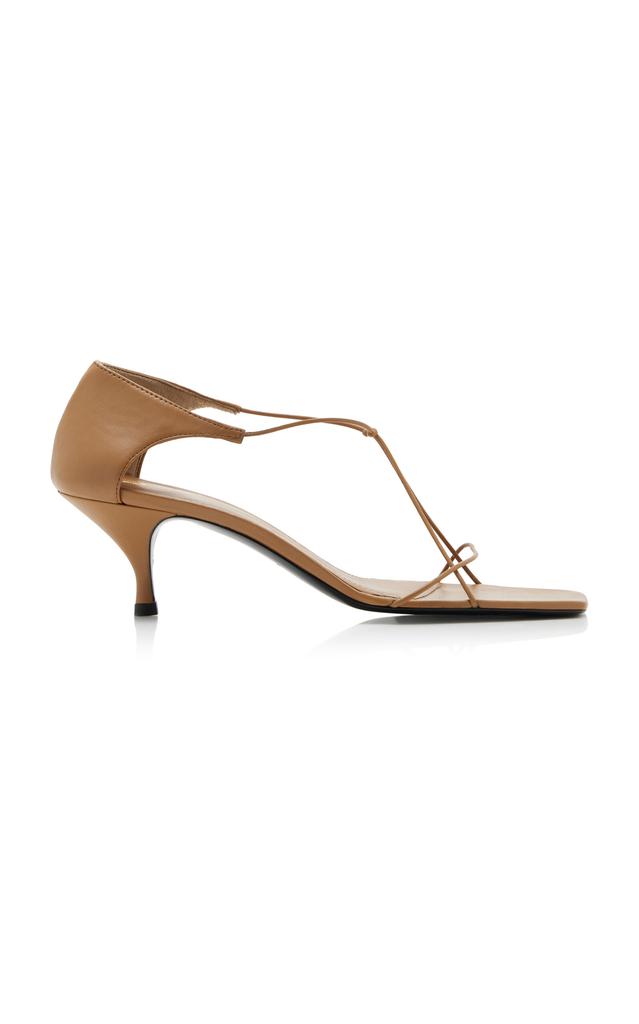 Toteme Toteme - Knotted Leather Sandals - Tan - IT 39 - Moda Operandi