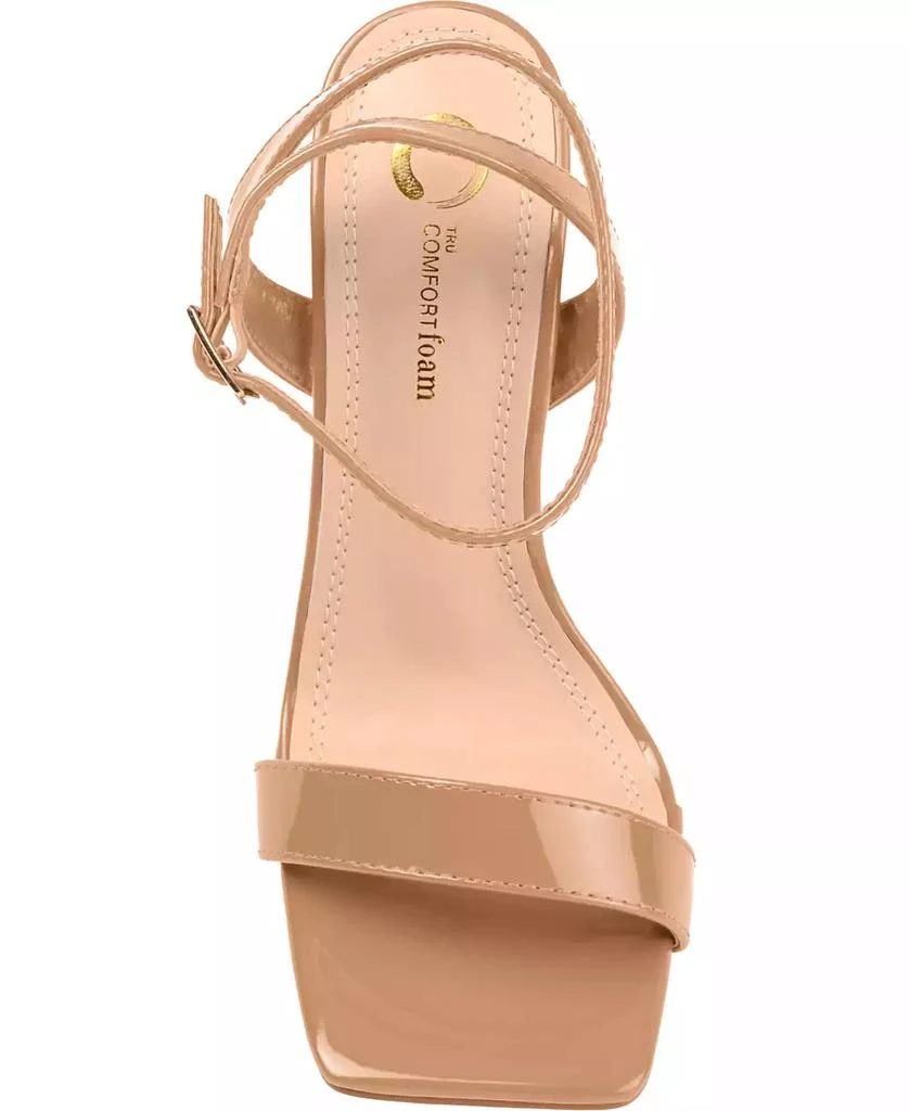 Journee Collection Women's Dorian Stiletto Square Toe Sandals 7