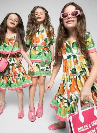 Dolce & Gabbana Printed tiered cotton poplin dress 4