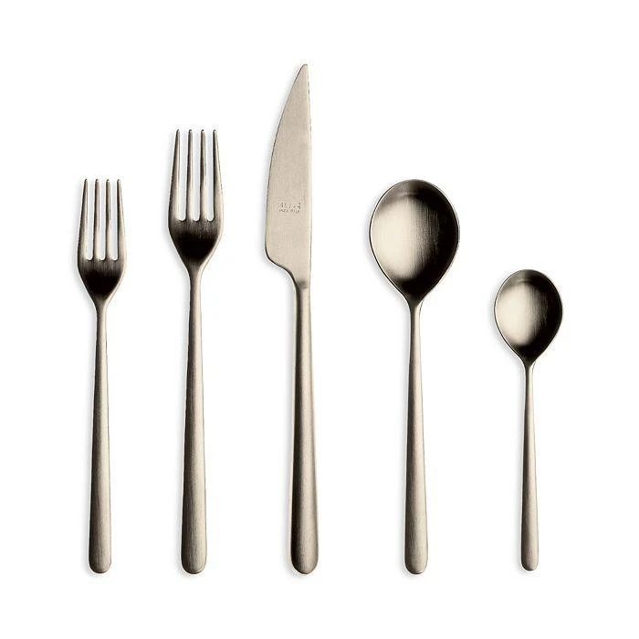 Mepra Linea Ice Champagne 5-Piece Place Setting