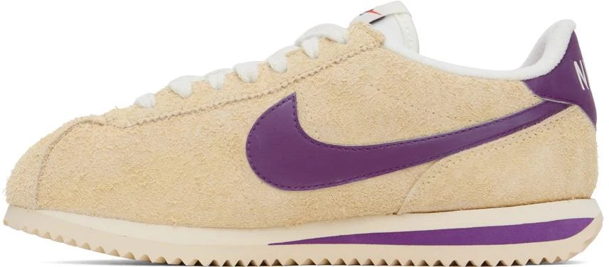 NIKE Yellow Cortez Vintage Sneakers 3