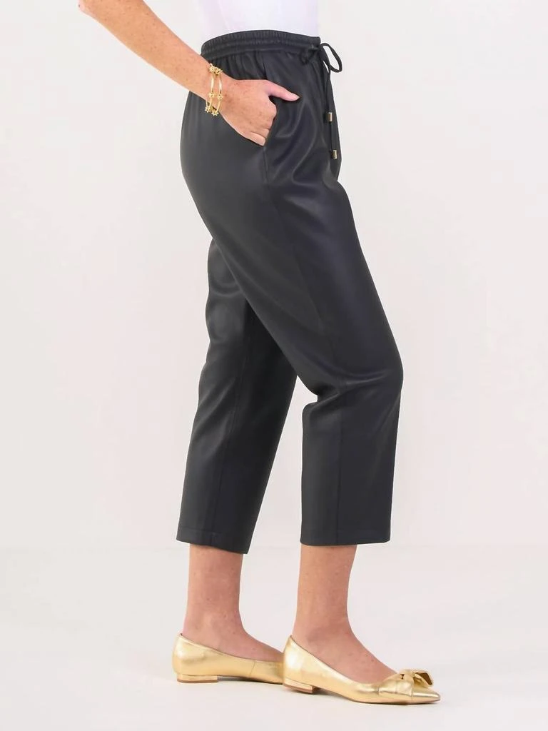 Emily McCarthy Emily Mccarthy - Vegan Leather Joy Jogger 3