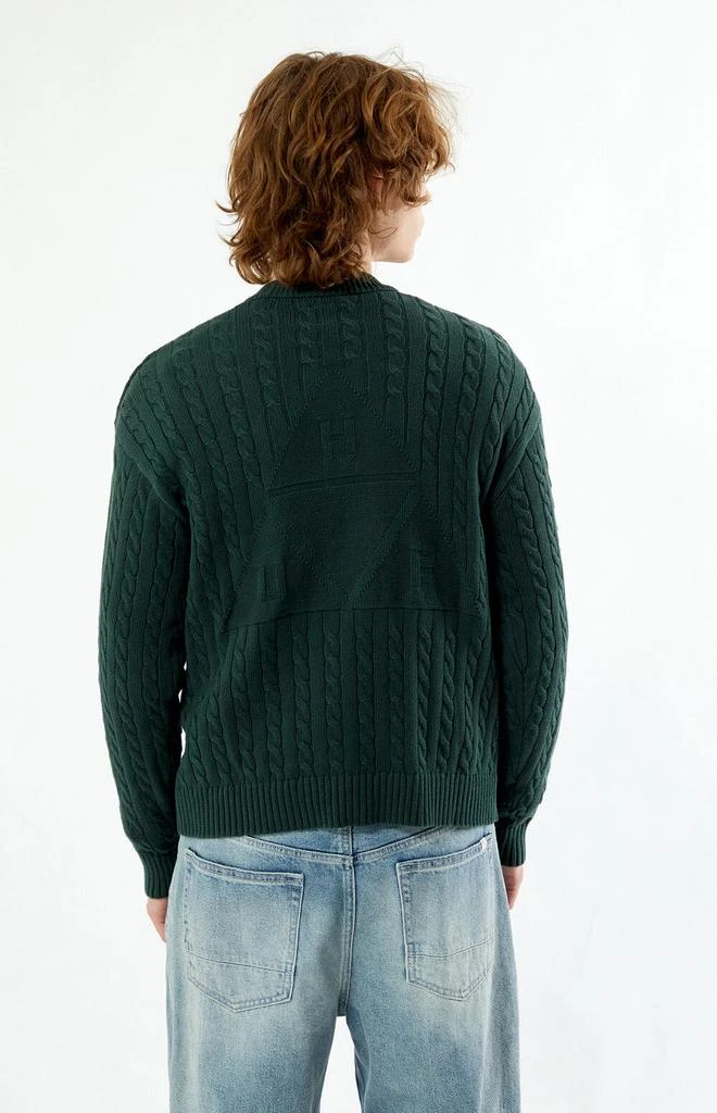 HUF Triple Triangle Jacquard Cardigan 5