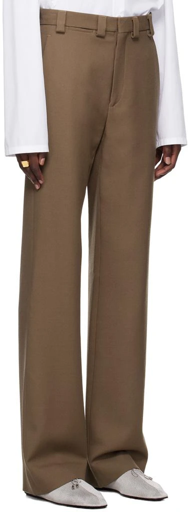 Rier Brown Virgin Wool Trousers 2