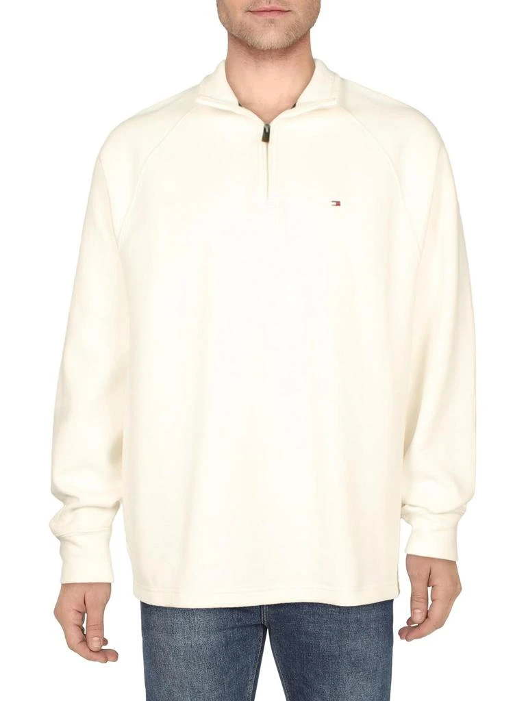 Tommy Hilfiger Mens Mock Neck Pullover Sweatshirt 1