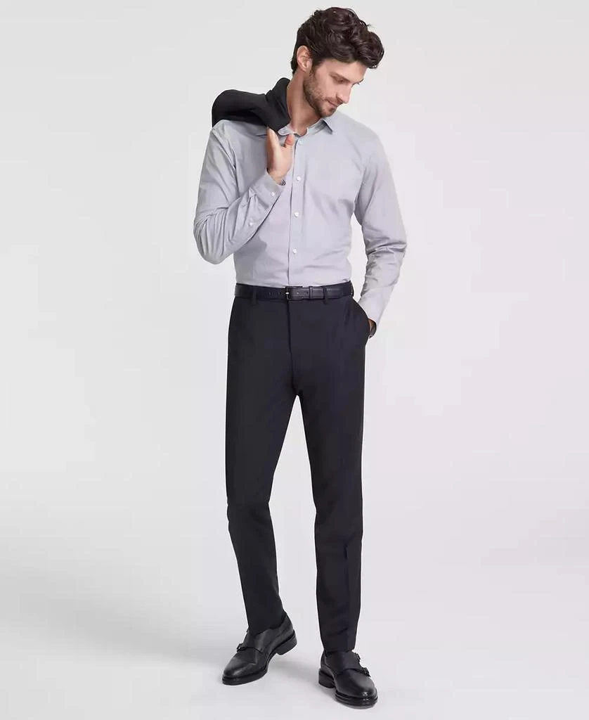 Hugo Boss Men's Slim-Fit Superflex Stretch Solid Suit Pants 2