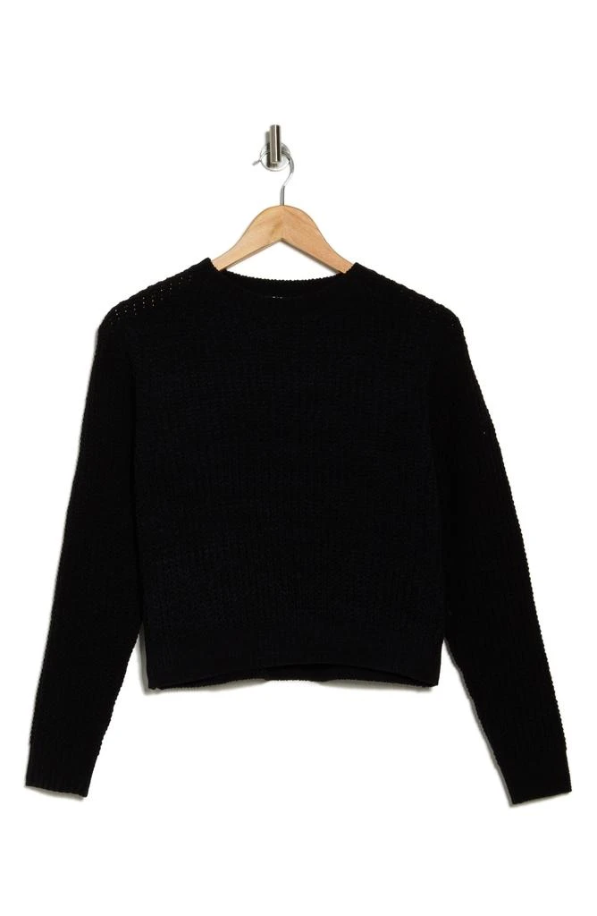 Cotton Emporium Chenille Crop Sweater 3