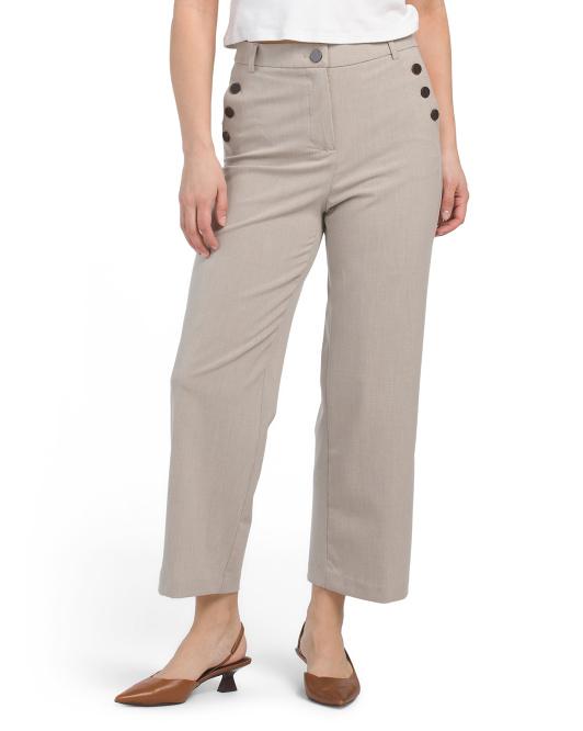 Rachel Zoe Straight Leg Cropped Pants