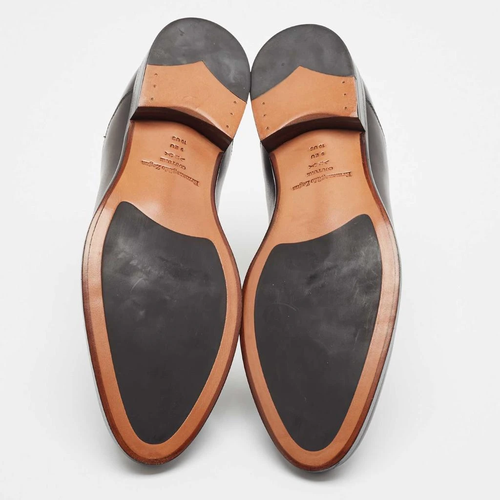 Ermenegildo Zegna Ermenegildo Zegna Black Leather Vienna Blake Chelsea Boots Size 43 6