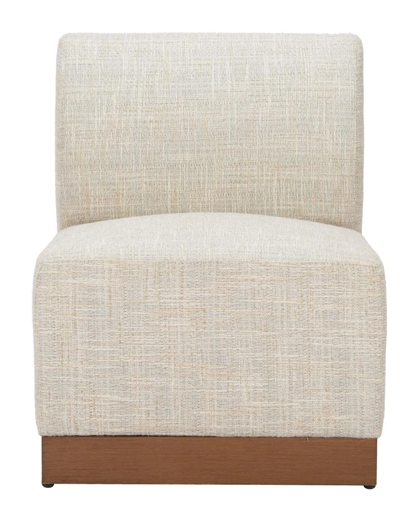 Hivvago Christy Armless Chair Beige 5
