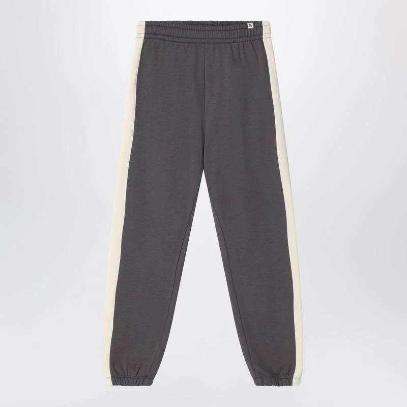 Mini Rodini Grey organic cotton jogging trousers 1