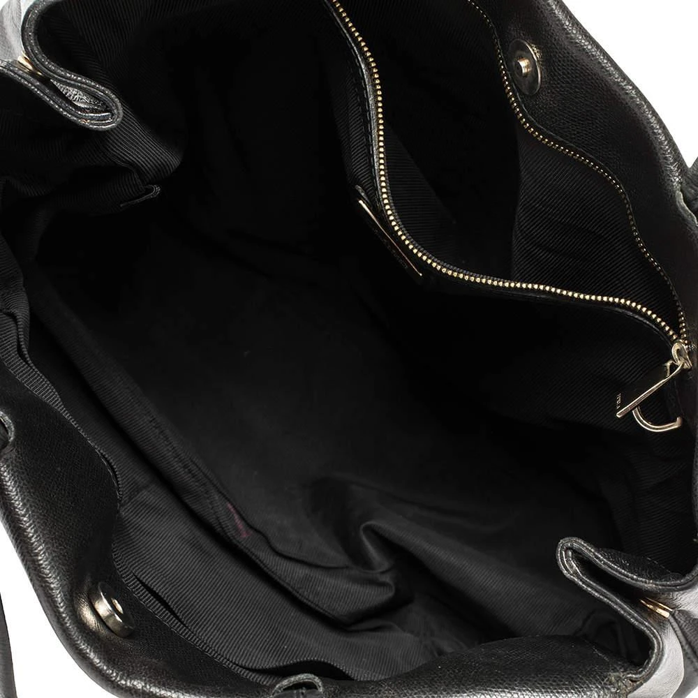Furla Furla Black Leather Kelis Tote 7