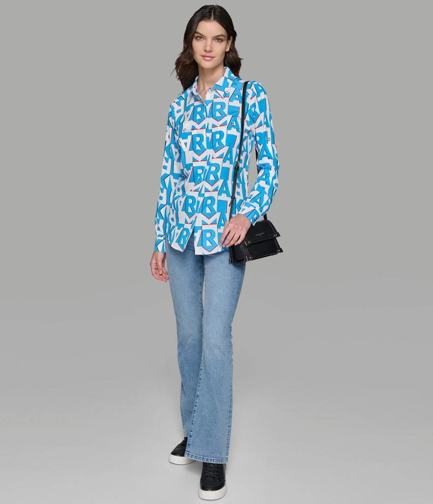 Karl Lagerfeld Paris SUMMER PARIS SCENE WHIMSY BLOUSE 6
