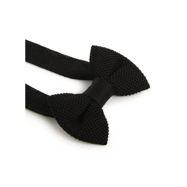 Au Printemps Paris Cotton knit bow tie