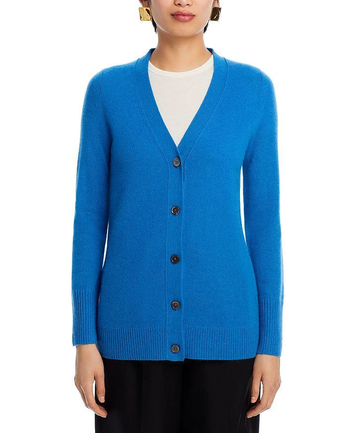 C by Bloomingdale's Cashmere Grandfather Cardigan - Exclusive 6