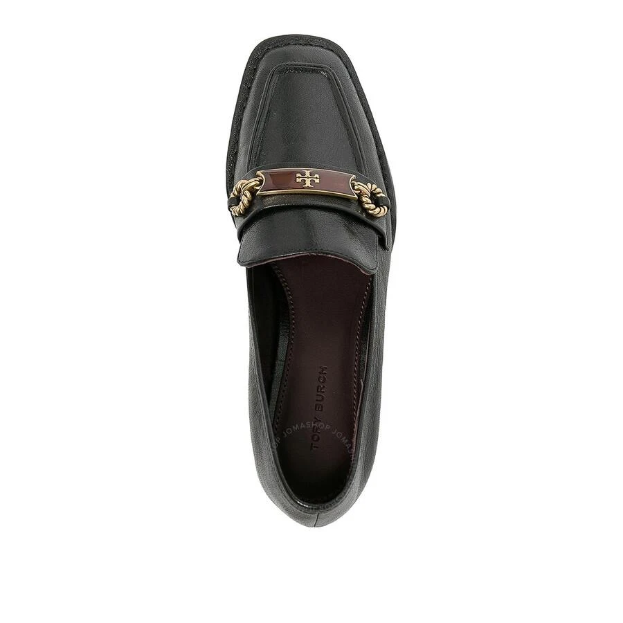 Tory Burch Perfect Black Leather Perrine Loafers 3