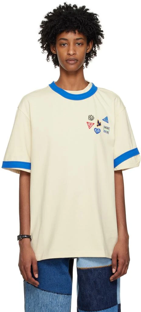 ADER error Beige Patch T-Shirt 1