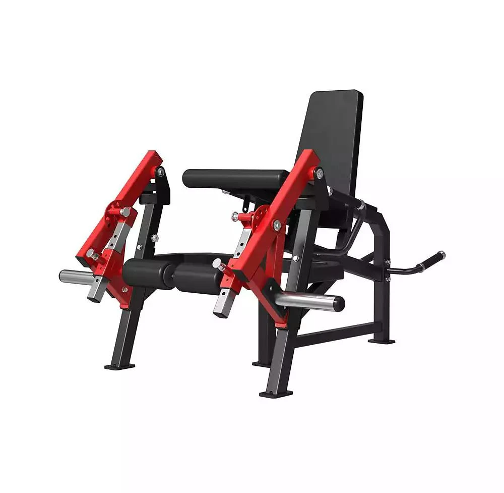 Mikolo Leg Extension and Curl Machine, Single Leg Extension, Lying Leg Curl, Standing Leg Curl, Adjustable Leg Exercise Bench with Plate Loaded, Leg Machine Home Gym