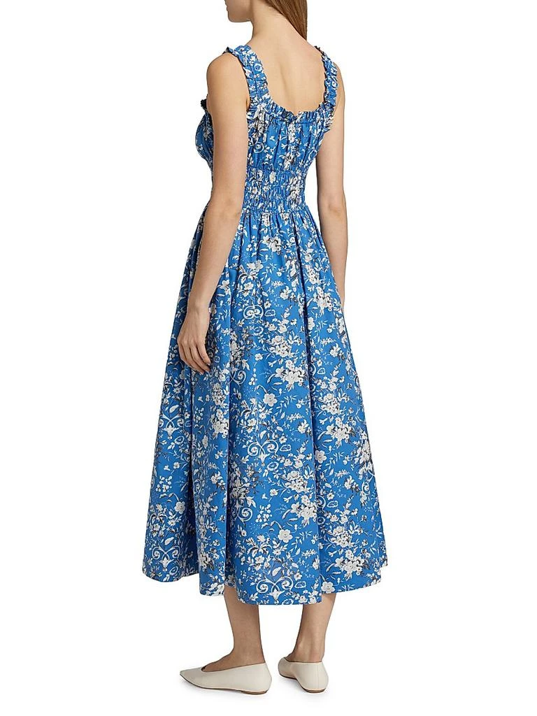 DÔEN Emmaretta Floral Cotton Cocktail Dress 5
